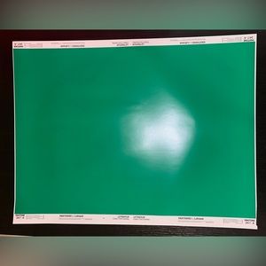 Vintage Pantone by Letraset Letrafilm Color/Tint Overlay 347-A   26x20